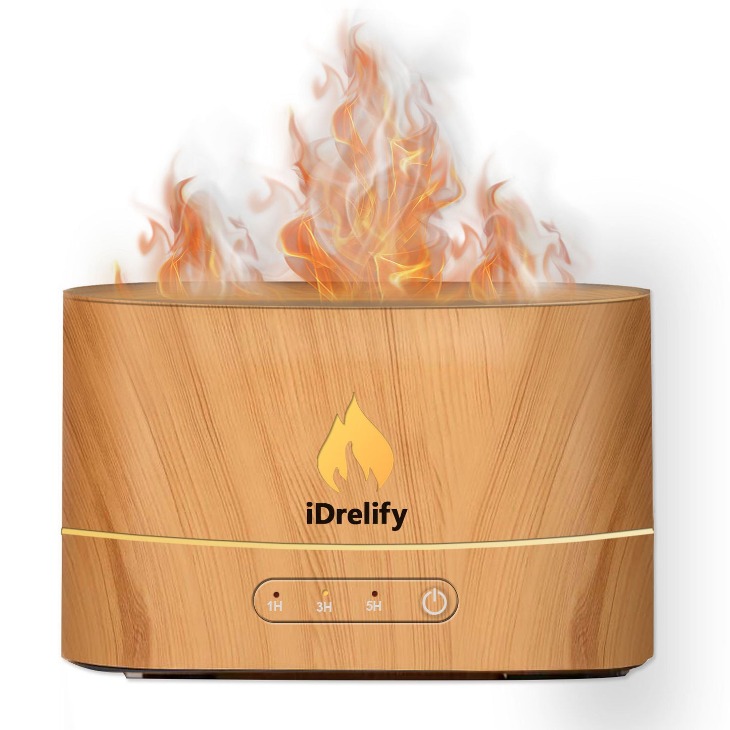 DreamAura™ Flame Aura Diffuser – Cozy Flame Effect Humidifier & Essential Oil Diffuser